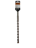A Lerin 12-inch twist drill bit with a black and orange retail header card, resting on a light-colored surface.