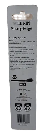 25mm SharpEdge Spade Bit - LTSB-25