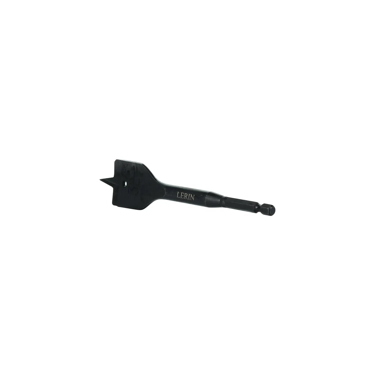 Lerin Tools 32mm SharpEdge spade bit on workbench with trade tools