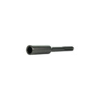 Close up of 20mm socket on Lerin Tools SDS MAX earth rod driver for earth rods

