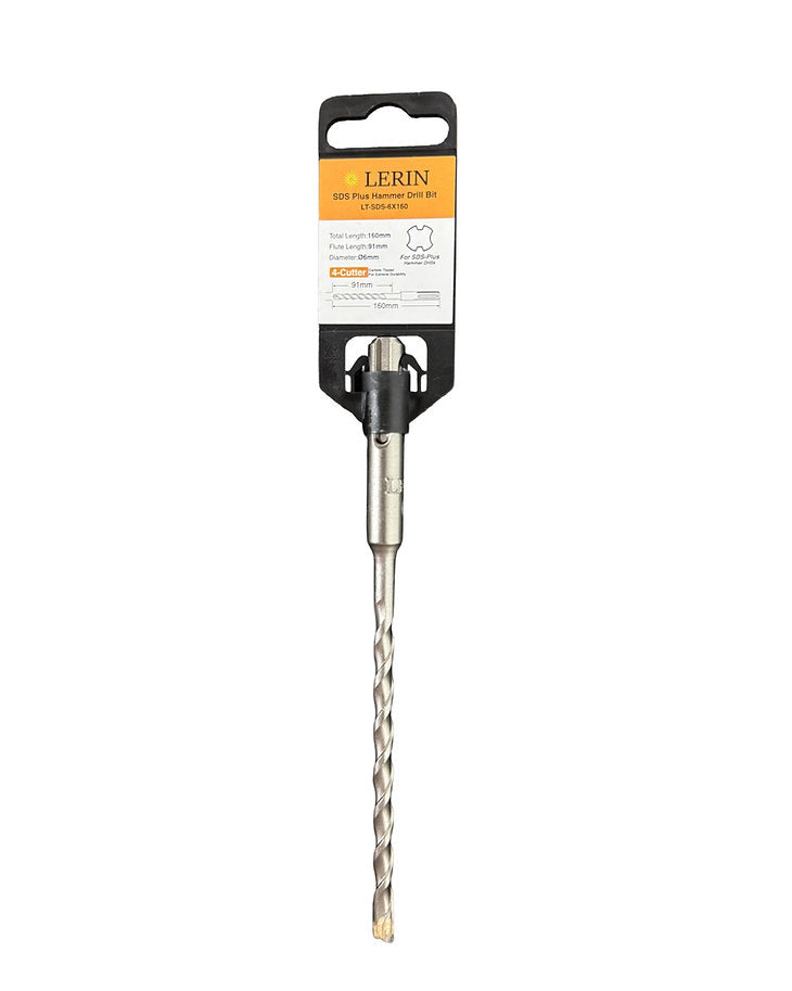 Lerin 6.5mm SDS Plus masonry drill bit 160mm LT-SDS-6.5X160 for brick and concrete

