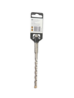 Side view of Lerin 8mm x 160mm SDS Plus masonry bit showing spiral flute