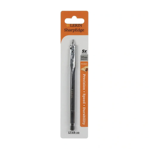 10mm SharpEdge spade bit for timber drilling by Lerin Tools