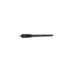 Close up of SharpEdge cutting tip on 12mm spade bit for clean holes
