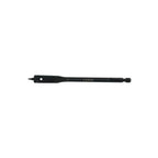 Hex shank of Lerin Tools 12mm SharpEdge spade bit for secure drill fit