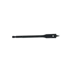 Hex shank of Lerin Tools 14mm SharpEdge spade bit for secure drill fit

