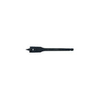 14mm SharpEdge spade bit drilling a clean hole through timber

