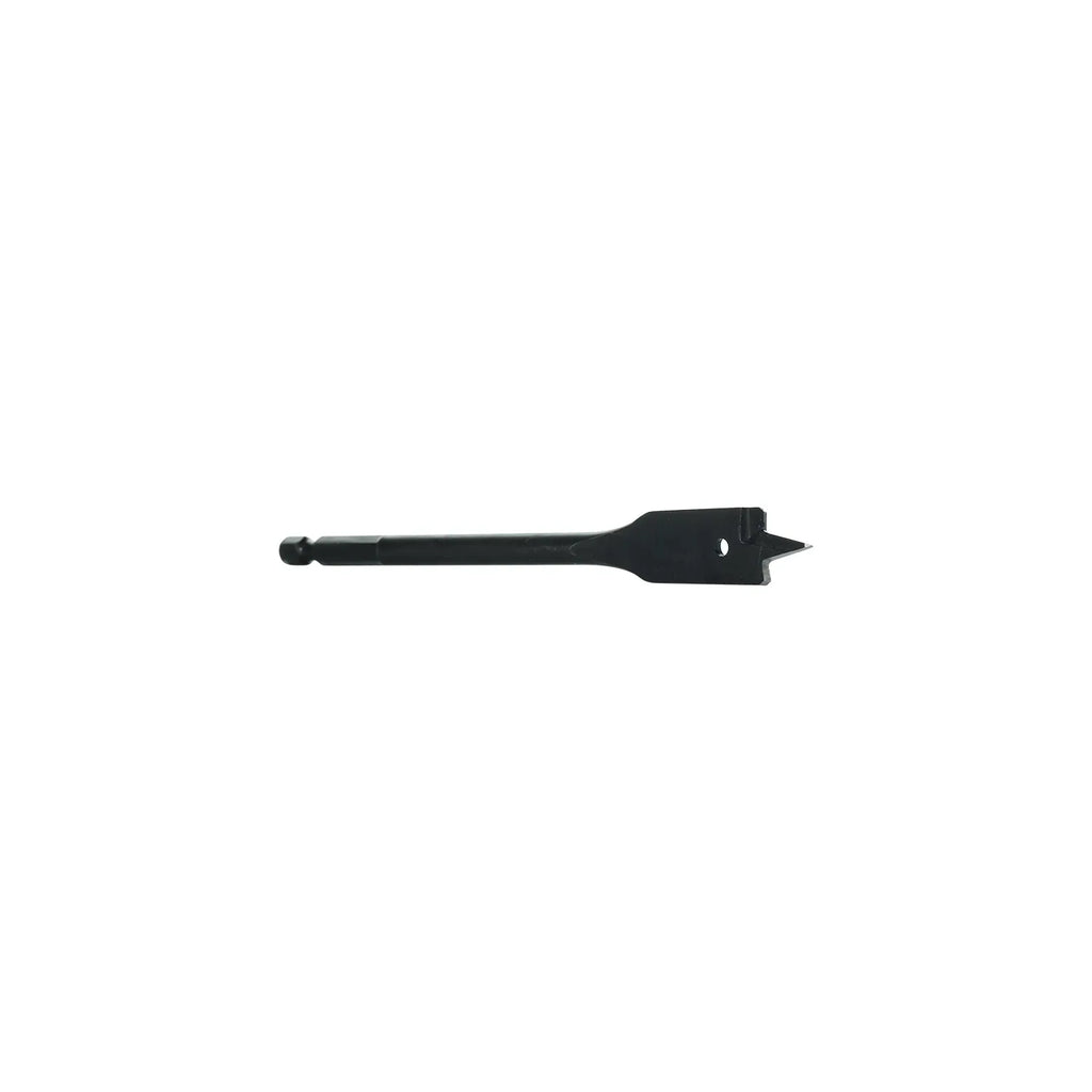 Hex shank of Lerin Tools 16mm SharpEdge spade bit for secure drill fit