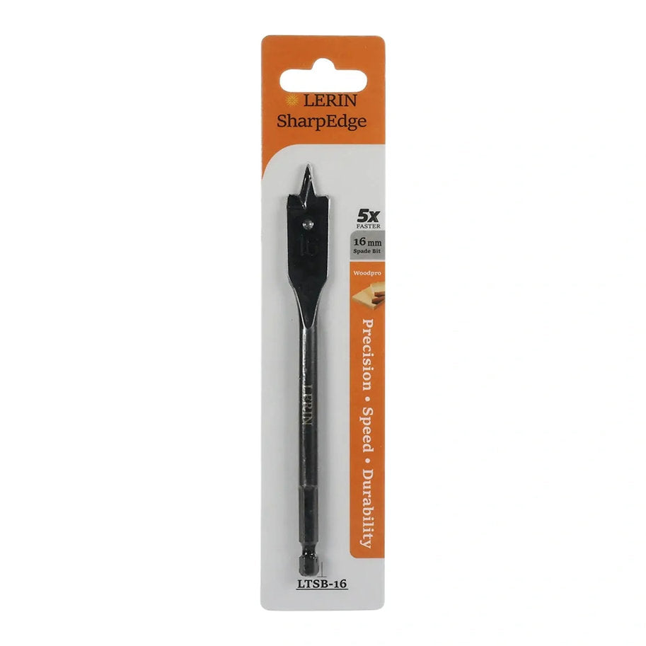 16mm SharpEdge spade bit for timber drilling by Lerin Tools