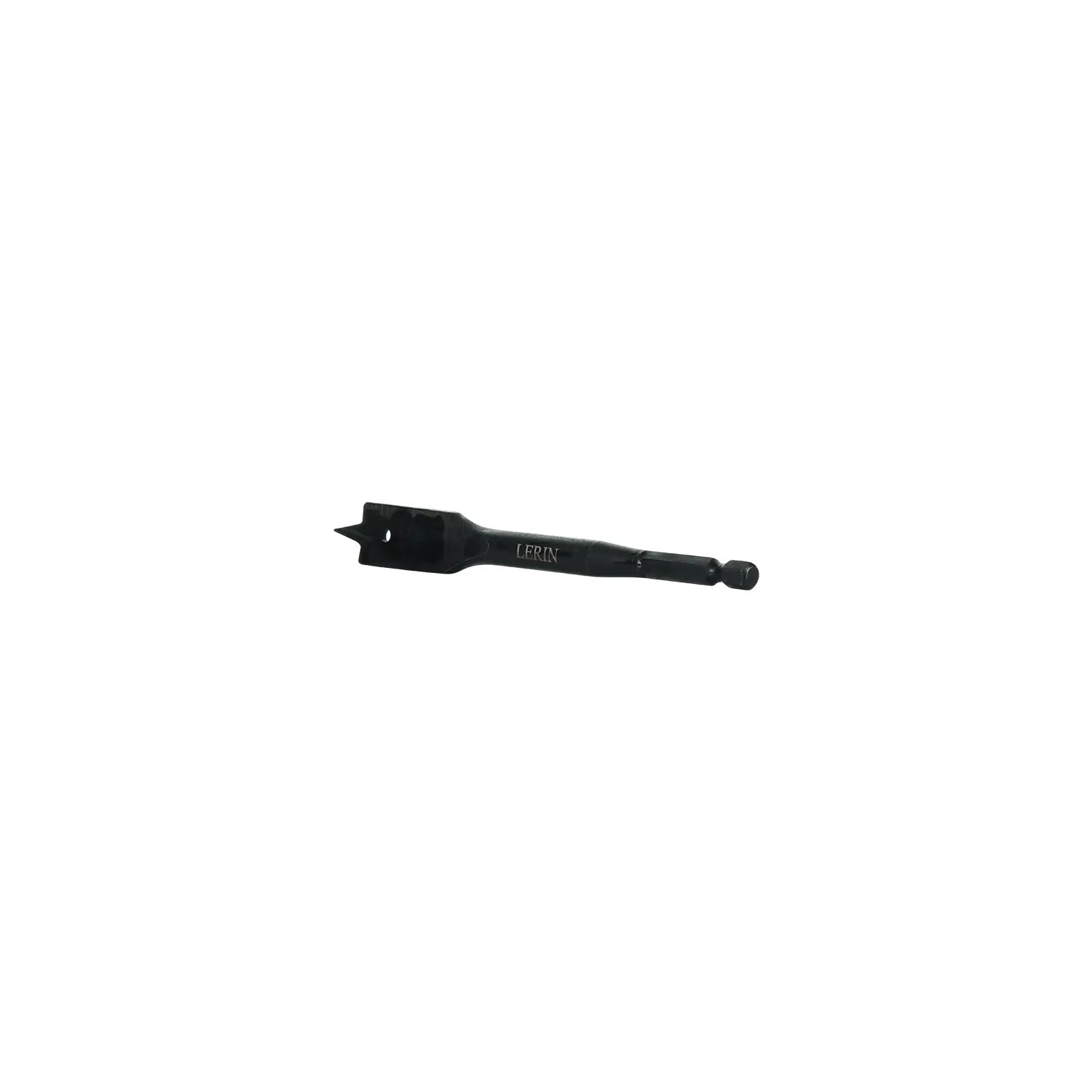 Retail packaging of Lerin Tools 18mm SharpEdge spade bit LTSB-18