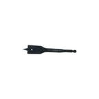Close up of SharpEdge cutting tip on 20mm spade bit for clean holes

